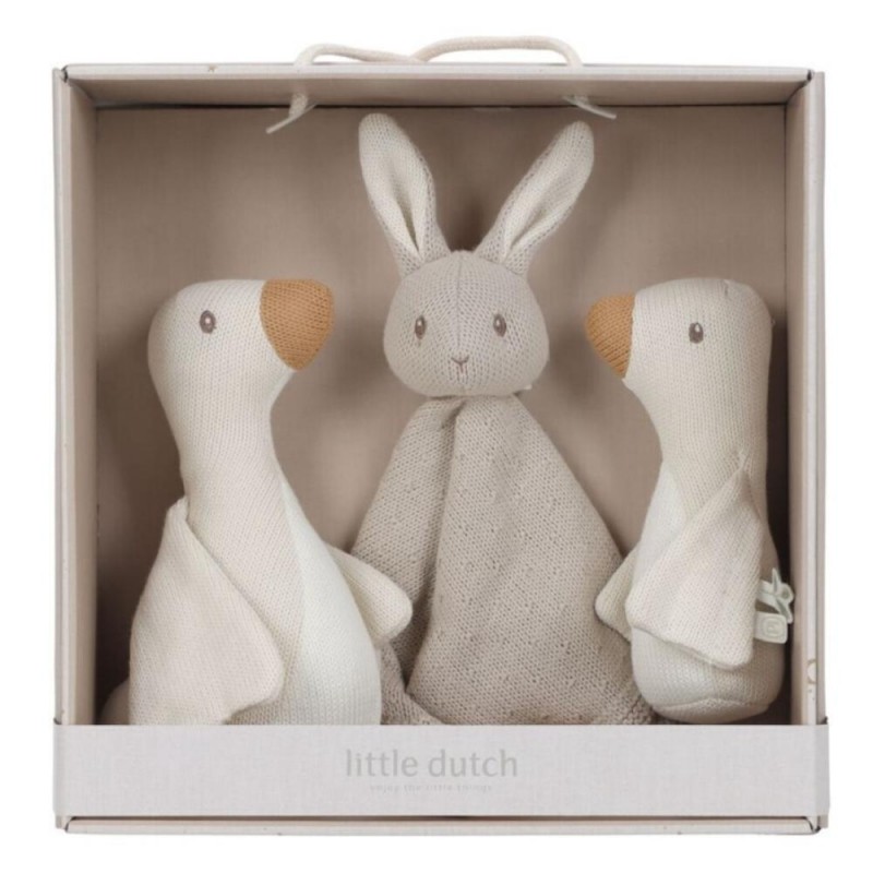 Caixa de oferta Little Dutch Punto Newborn Natural