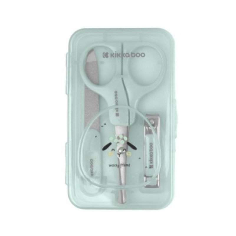 Set Manicura KikkaBoo tijeras, cortauñas y lima.