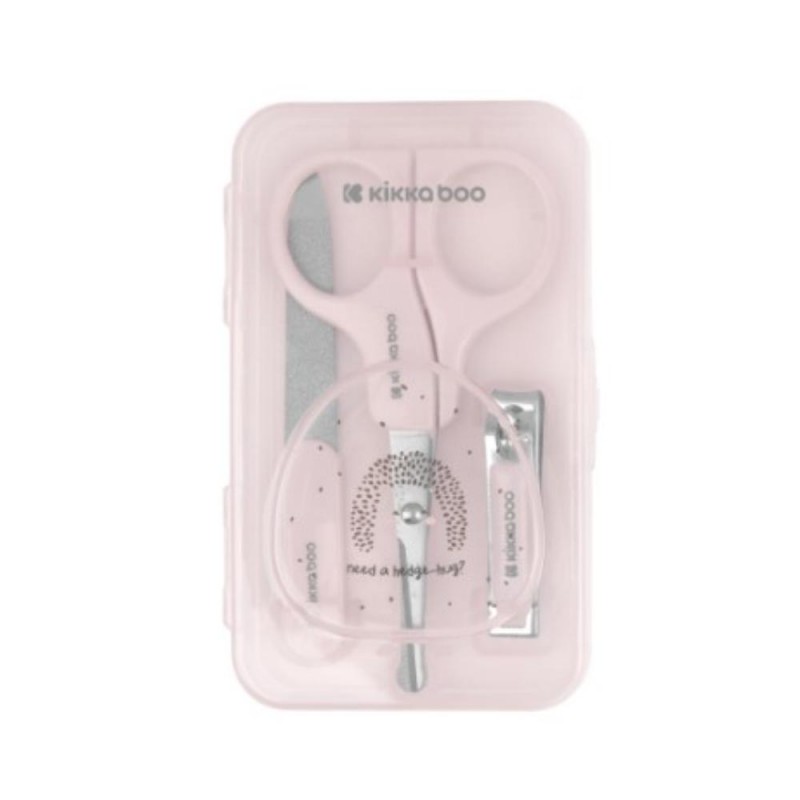 Conjunto de manicura KikkaBoo tesoura, corta-unhas e lima