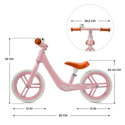 Triciclo KikkaBoo TRIX 2 8 em 1 com bicicleta