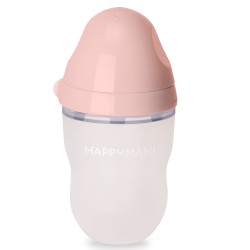 Garrafa Happymami 250 ml Rosa