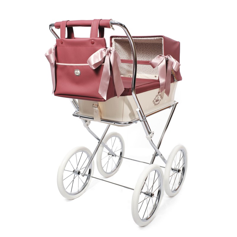 Carro Bebelux Royal London + bolsa de couro nappa