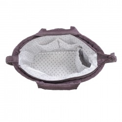 Saco Layette Pasito a Pasito Cereja Veludo