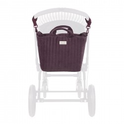 Saco Layette Pasito a Pasito Cereja Veludo