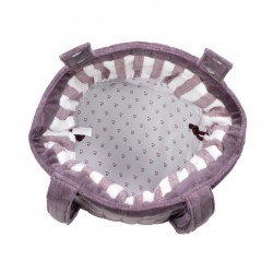 Saco de balde Pasito a Pasito Cereja Veludo