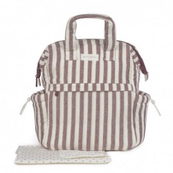 Mochila Pasito a Pasito Cherry Stripes