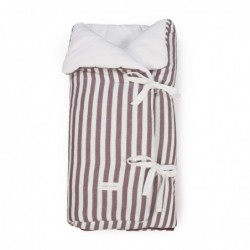 Cobertor/cobertor Pasito a Pasito Riscas de cerejeira