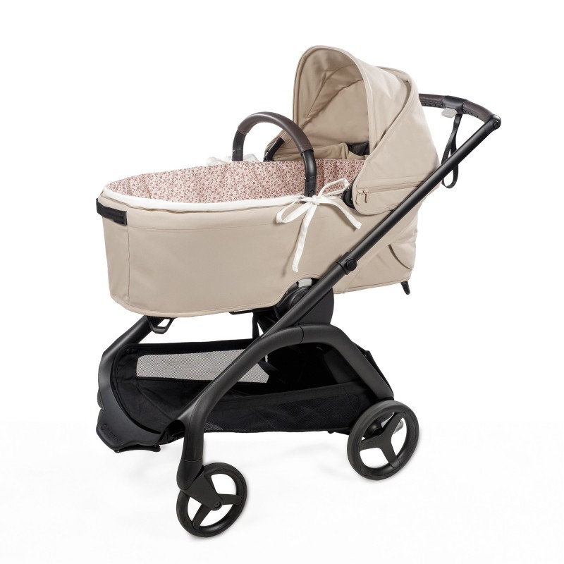 Capa de cuco + Scapa de cuco ajustável Pasito a Pasito Cherry Flowers