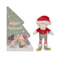 Caixa de oferta Little Dutch Natal com conto de fadas e boneco Jim
