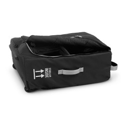 Carrinho de bebé duplo UPPAbaby Minu Duo com capa de chuva