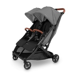 Carrinho de bebé duplo UPPAbaby Minu Duo com saco de transporte