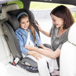 Silla auto Joie Signature I-Spin XL 2025 con funda protectora