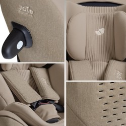 Cadeira auto Joie Signature I-Spin XL 2025 com capa protetora