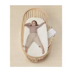 Cuna Stokke Sleepi V3 con Colchón y Sábana Bajera