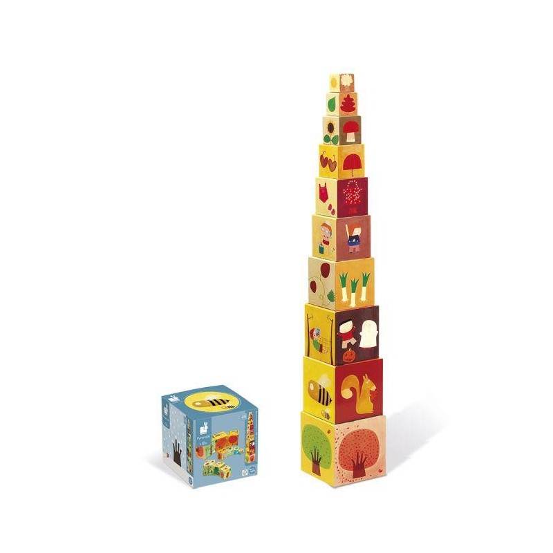 Pirámide Janod Las 4 estaciones