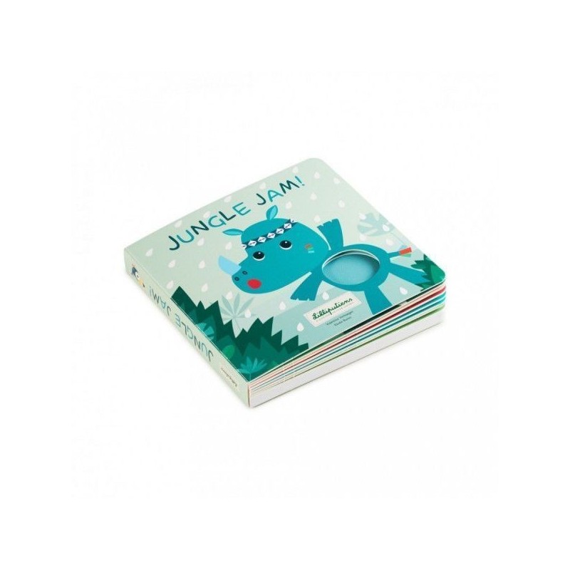 Libro de sensorial Lilliputiens En la jungla