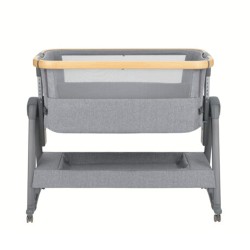 Berço mini-cama Kikkaboo Nanna 2 com carrossel