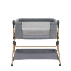 Conjunto de berço Kikkaboo Mini com cadeira alta SLEAT ME 2 em 1 e 2 lençóis