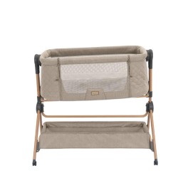 Conjunto de mini berço Kikkaboo com cadeira alta SLEAT ME 2 em 1 e monitor de bebé