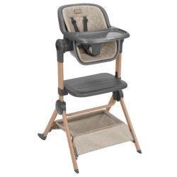 Set Minicuna colecho Kikkaboo con Trona 2 en 1 SLEAT ME y Vigilabebes