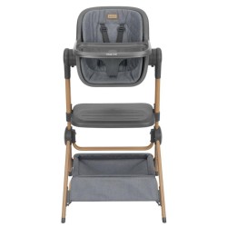 Conjunto de mini berço Kikkaboo com cadeira alta SLEAT ME 2 em 1 e monitor de bebé