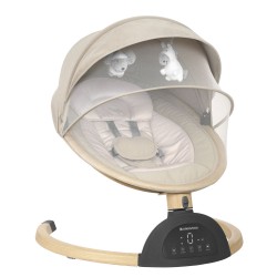 Columpio eléctrico KikkaBoo Ashlee 2.0 con capota