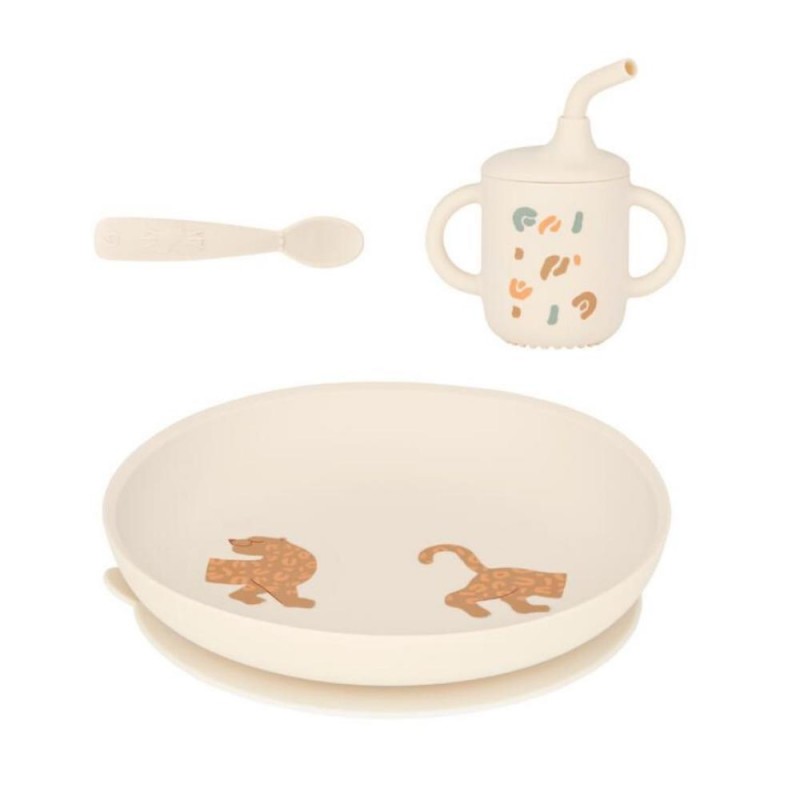 Set comida 9M+ Babymoov Little Roar