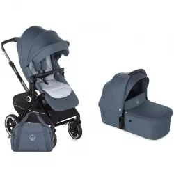 carrinho de bebé Jane Crosslight com saco e Grupo 0 Kombibaby