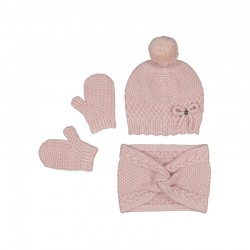 Conjunto gorro con bufanda y guantes Mayoral