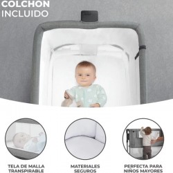 Minicot Colecho Kinderkraft Neste Grow com almofada Elysia