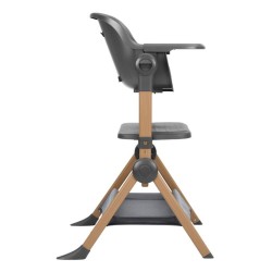 Conjunto de berço Kikkaboo Mini com cadeira alta Sleat Me 2 em 1 com almofada