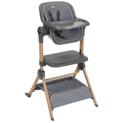 Conjunto de berço Kikkaboo Mini com cadeira alta Sleat Me 2 em 1 com almofada