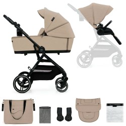 Cochecito Duo Kinderkraft Yoxi 2 en 1 con I-spin