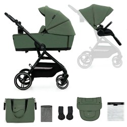 Cochecito Duo Kinderkraft Yoxi 2 en 1 con I-spin