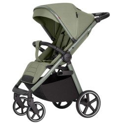 Cadeira de passeio com carrinho Bravo Deluxe e trotinete