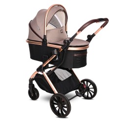 Carrinho de bebé duplo Lorelli GLORY com minicama e espreguiçadeira