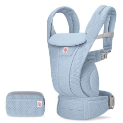 Mochila porta-bebé « Ergobaby » Omni Deluxe Mesh com capa de inverno