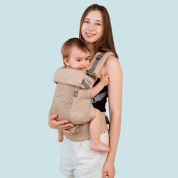 Porta-bebés Love & Carry AIR X com capa de inverno