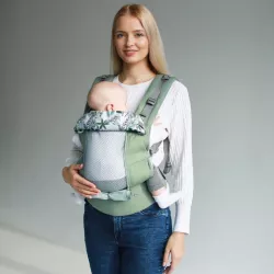 Mochila Portabebés Love & Carry AIR X con funda cobertor Invierno