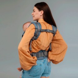 Porta-bebés Love & Carry AIR X com capa de inverno