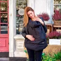Porta-bebés Ergobaby Omni Deluxe Natural Linen com capa