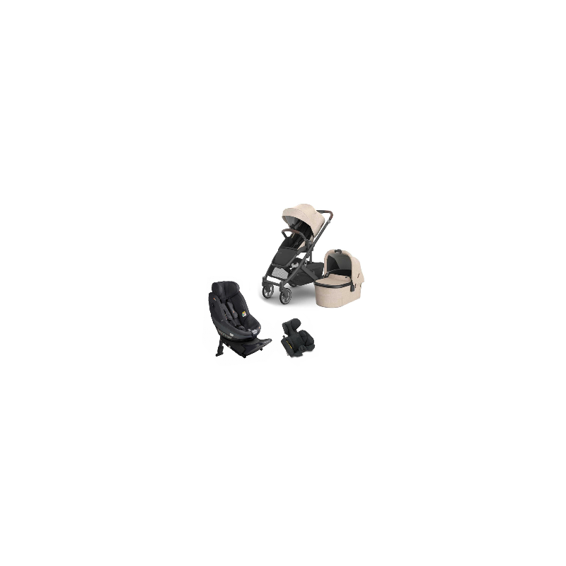 Pram Duo Uppababy Cruz V3 com Beyond B 360 e base