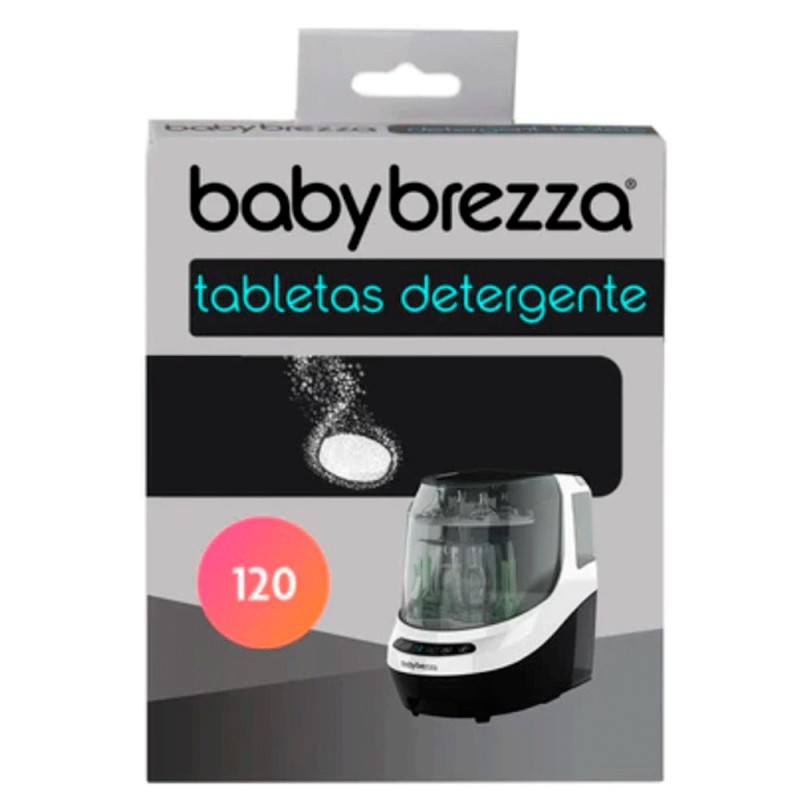 Pastilhas de detergente Babybrezza Bottle Washer Pro 120 unidades