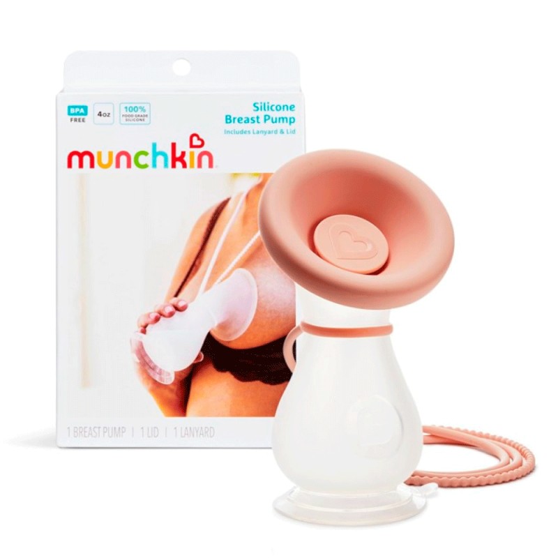 Bomba tira leite de silicone Munchkin