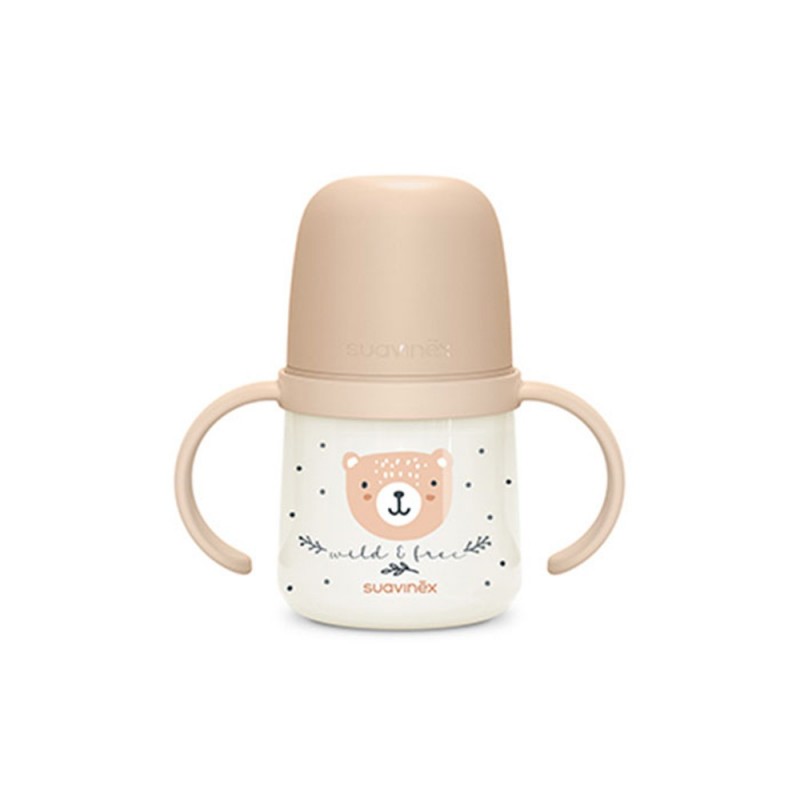 Biberão com pegas Suavinex Night Wild +6M