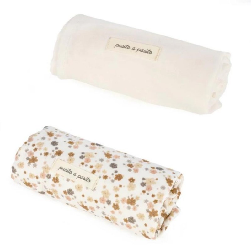 Conjunto 2 musselinas Pasito a Pasito Somerset