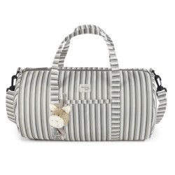 Mala de fim de semana Walking Mum Botton Stripes
