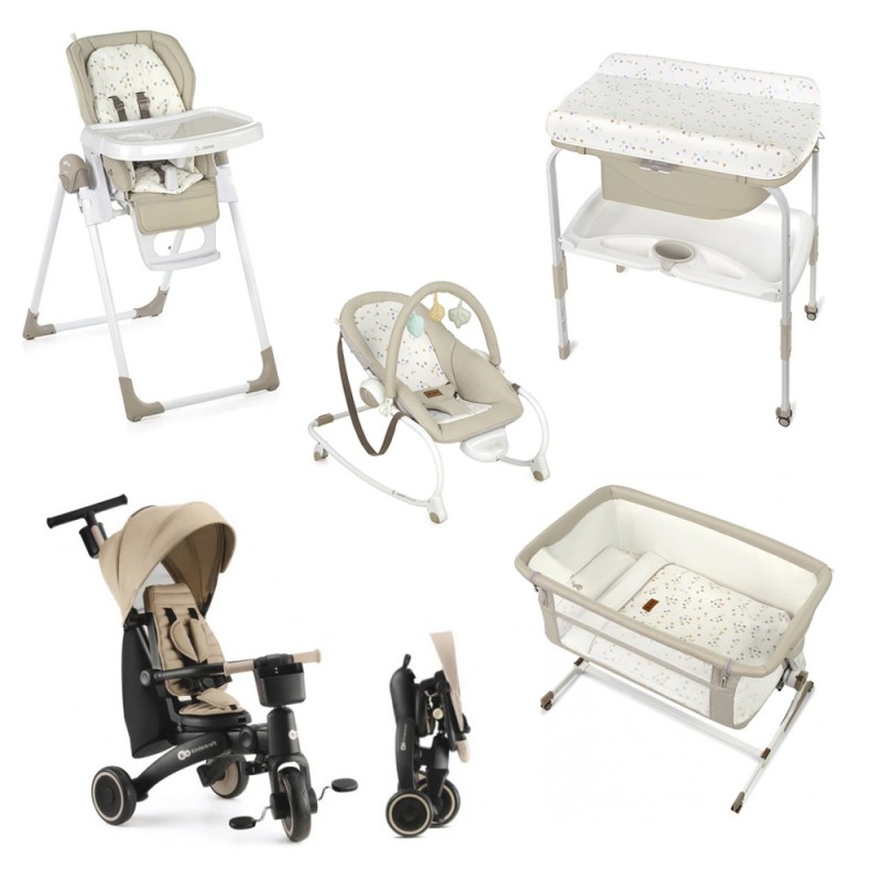 Super Pack « Jane » com triciclo dobrável