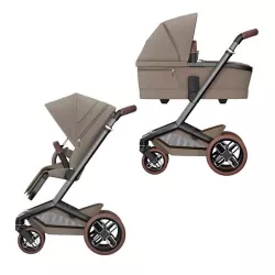 Carrinho de bebé duplo Maxi-Cosi FAME com oferta Mica PRO com acessórios