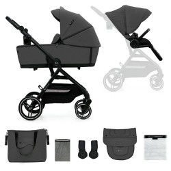 Carrinho de bebé Trio « Kinderkraft » Yoxi 3 em 1 com banheira e mini-berço